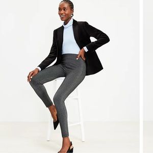 LOFT Shimmer Ponte Legging Pants M